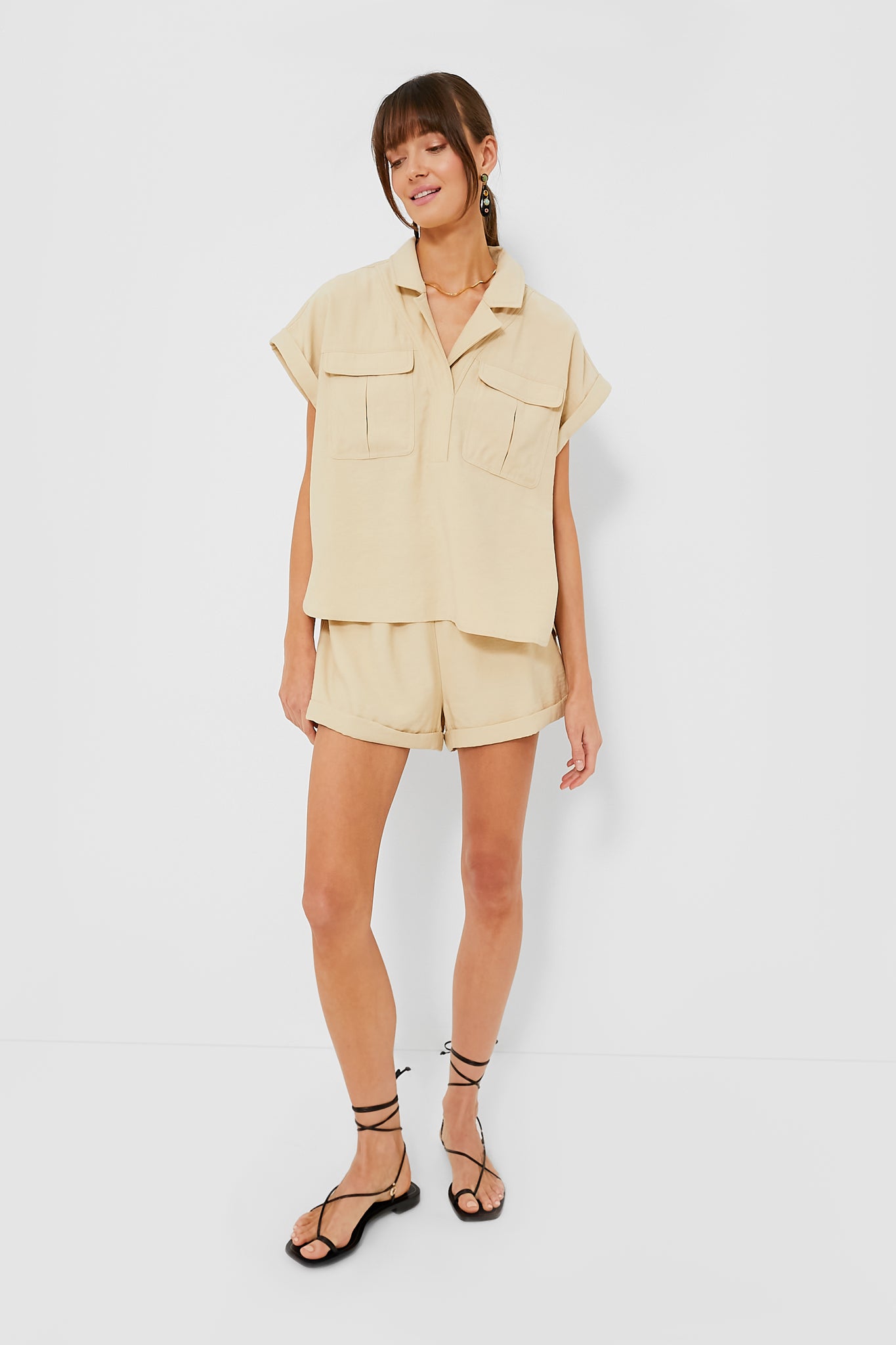 Khaki Nolan Shorts