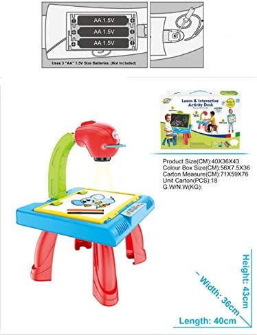 3IN1 LEARN & INTERACTIVE ACTIVITY DESK FOR KIDS