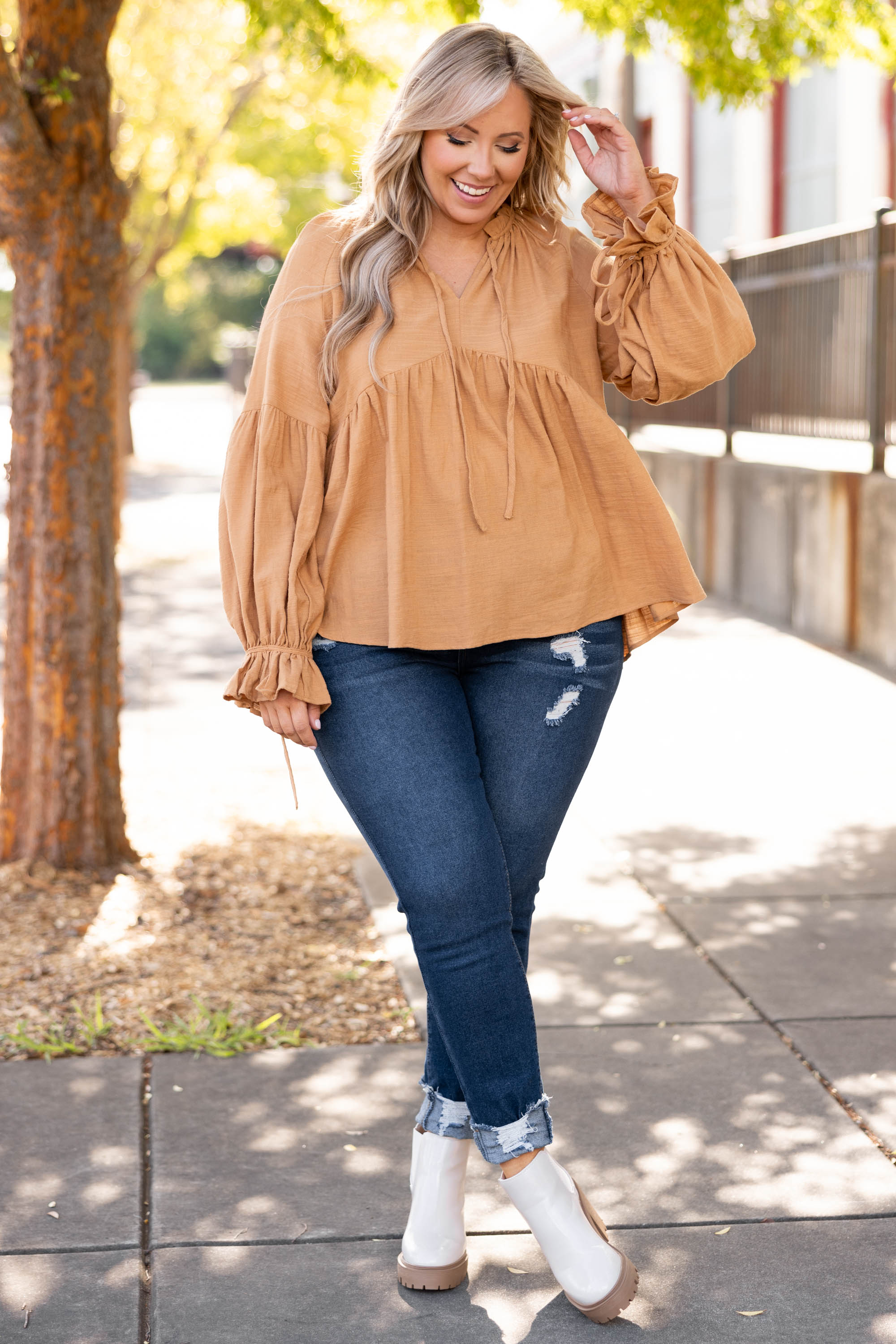 Awaiting The Future Top. Mustard