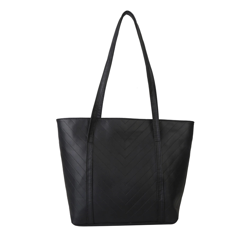 Women's All Seasons Pu Leather Basic Shoulder Bag