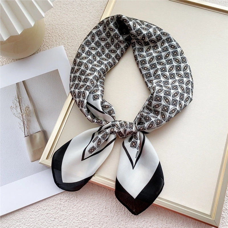 70 Small Square Scarf Silk Scarf Autumn And Winter Gauze Scarf