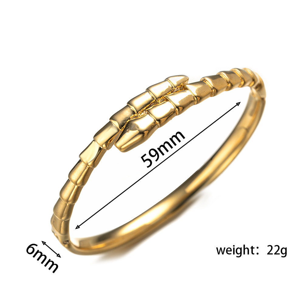 Bracelet Feeling Casting Piece One-Piece Geometric Shape Bracelet Personality Female