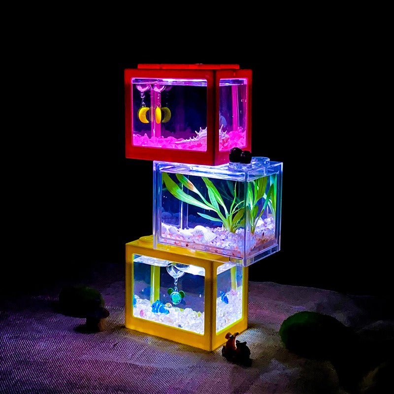 USB Mini Tank LED Lamp