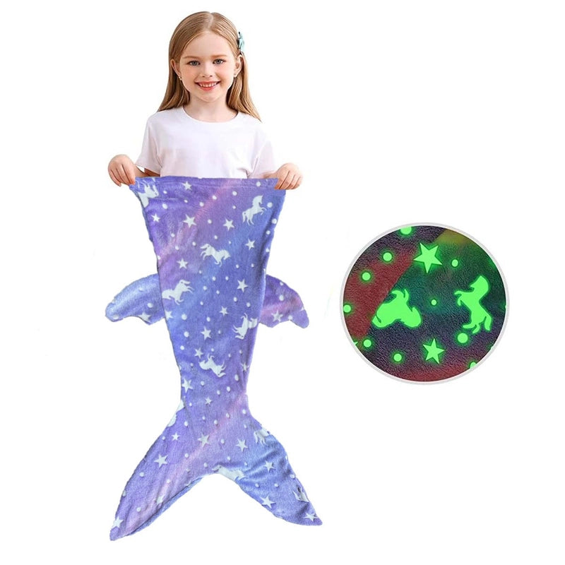 Casual Elegant Cute Fish Tail Fabric Blanket Bedding