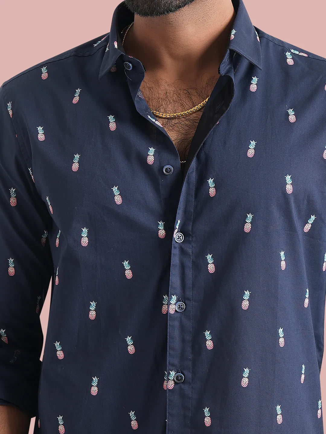 Men's Printed Casual Shirt