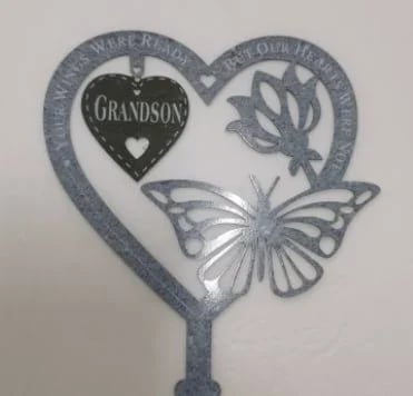 ❤️Handmade Memorial Gift Butterfly Ornament Garden Plaque