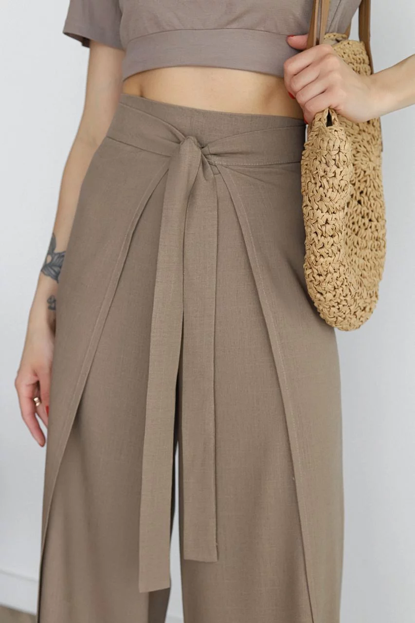 Rosetta | Wide Curved Pants