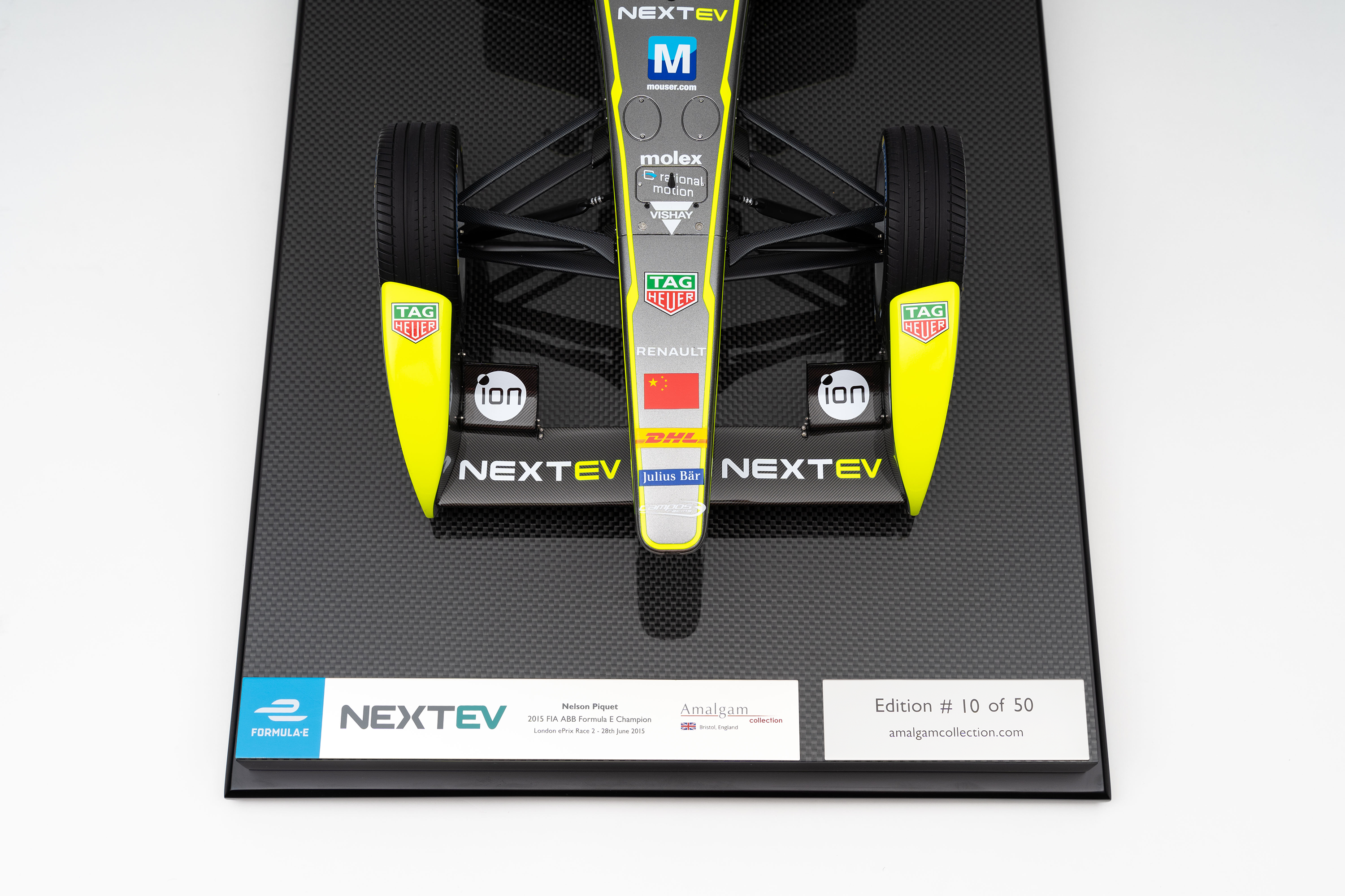 NEXTEV TCR Liveried Spark-Renault SRT_01E (2016) - Piquet Jr. - Carrera 2 del ePrix de Londres