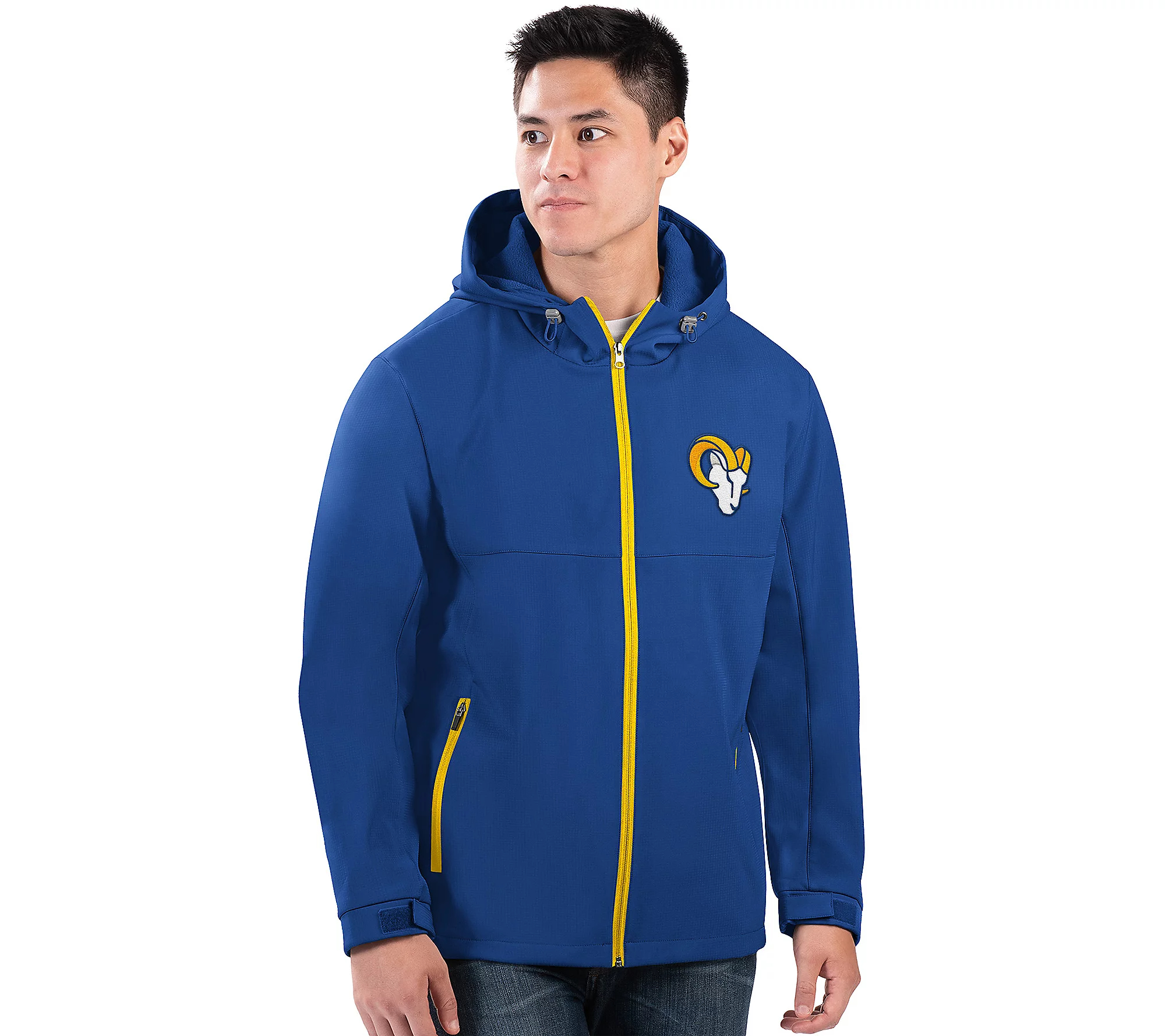 Last day of clearance!!💝Buy 2 Get 2 Free✨NFL Men's Microfleece Soft Shell Hooded Jacket