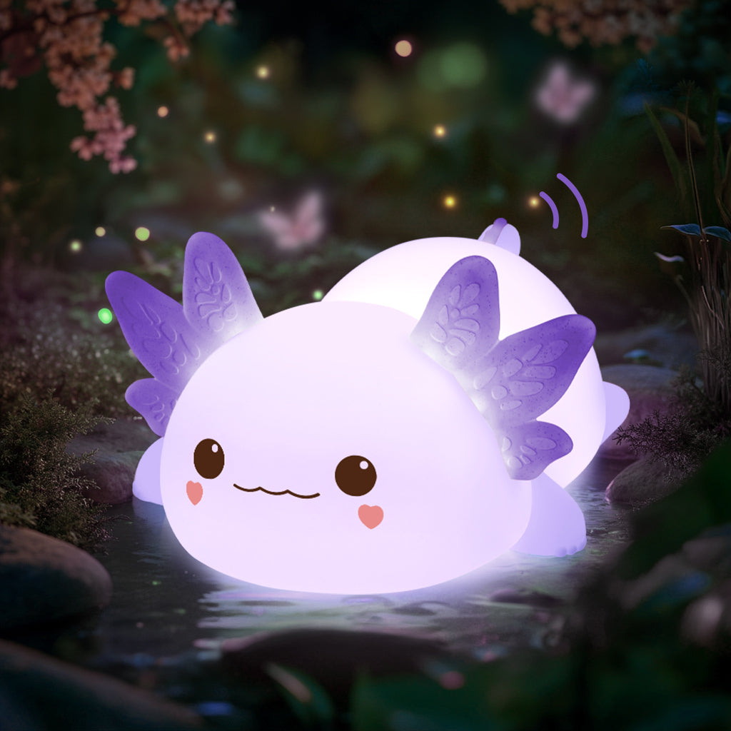 Exclusive Design Squishy Silicone LED Night Light - Perfect Gift for Kids and Girls