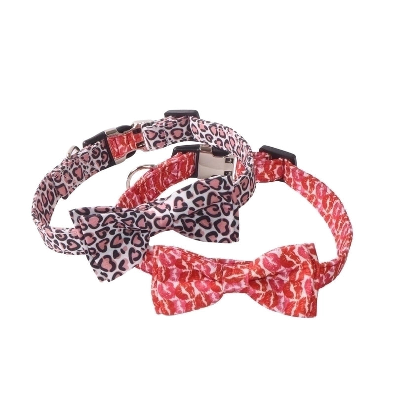 Minimalist Cloth Color Block Pet Collar