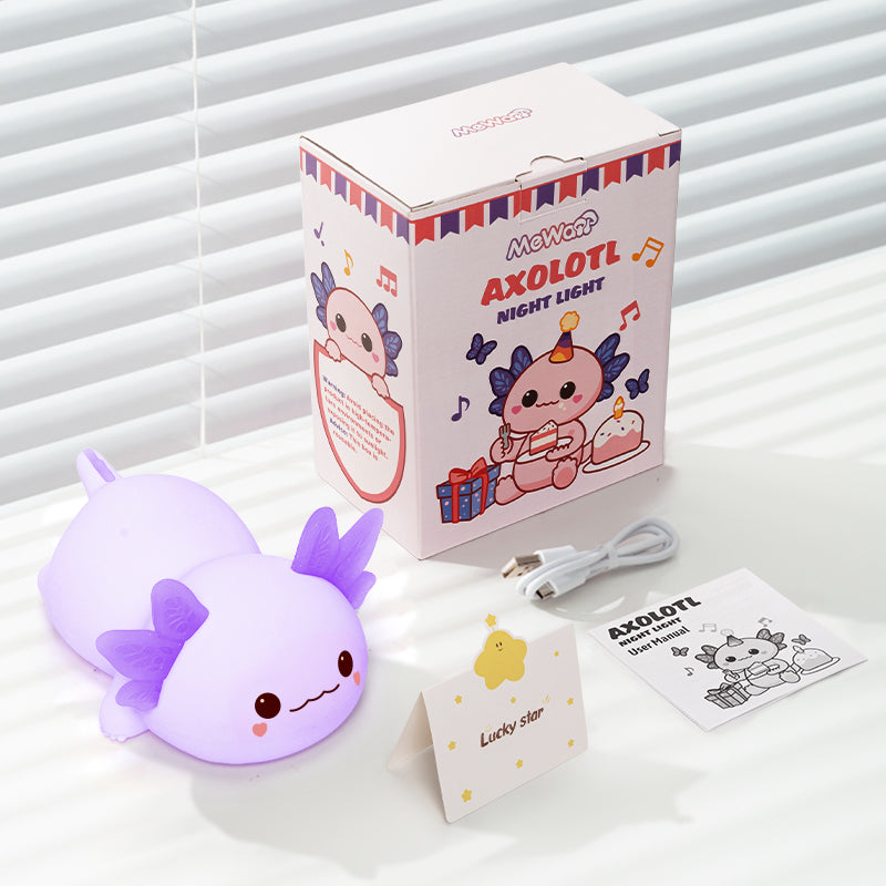 Exclusive Design Squishy Silicone LED Night Light - Perfect Gift for Kids and Girls