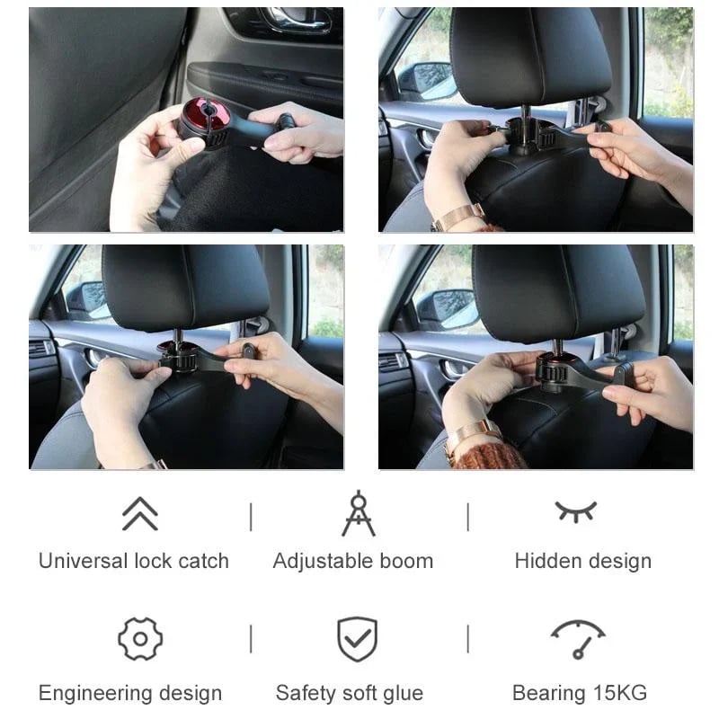 🔥🔥🔥Headrest Bracket Car Hook