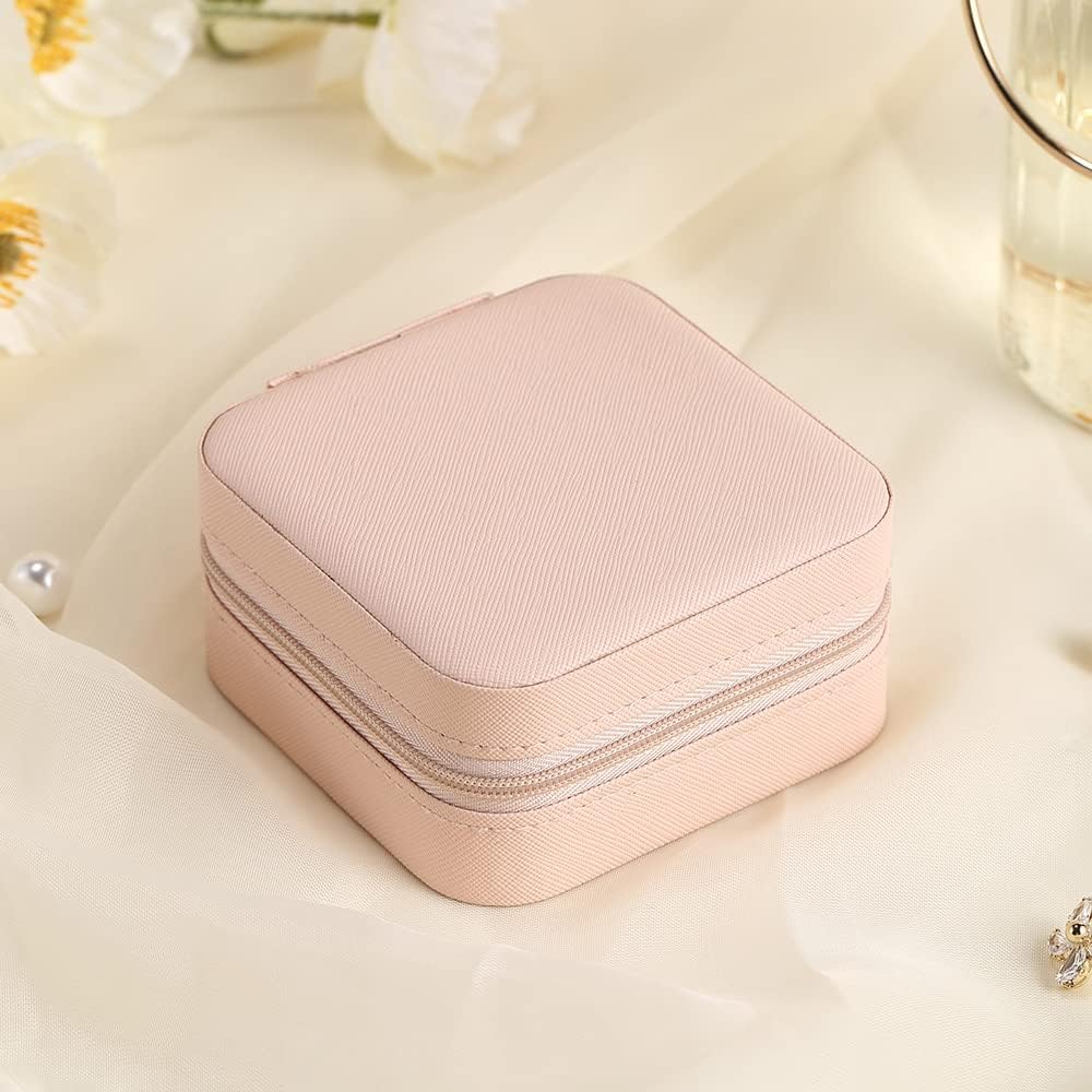 New Mini Jewelry Organizer Box Travel Jewelry Case Box