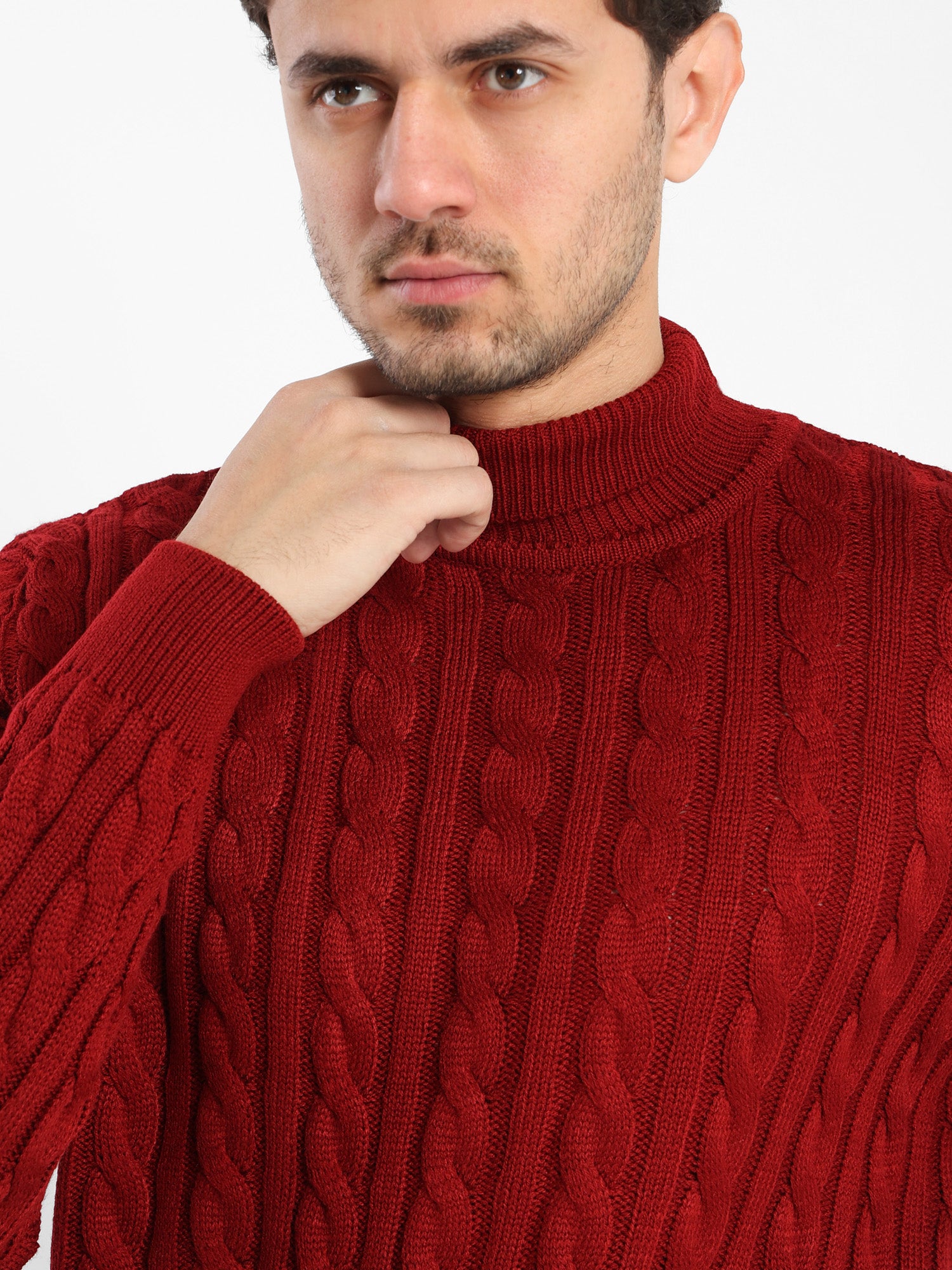 Textured Casual Pullover