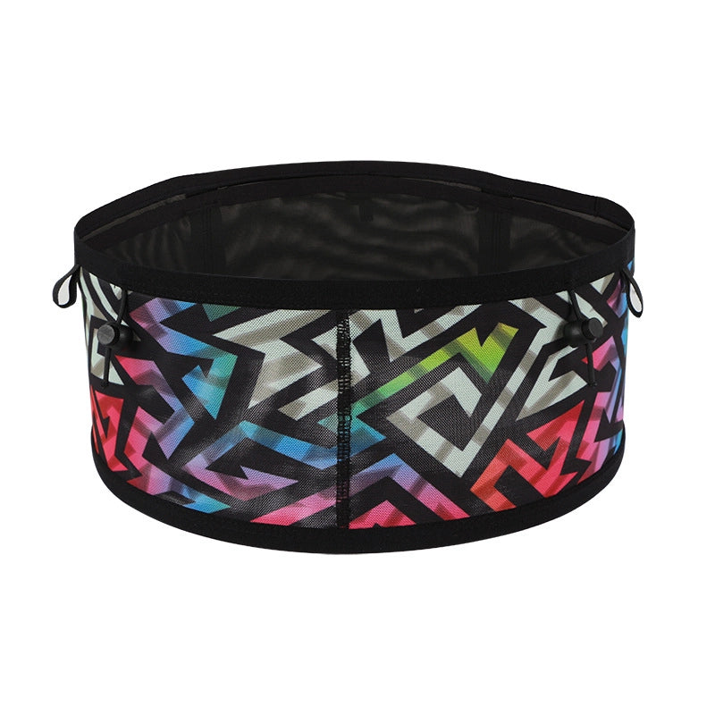 Unisex Classic Style Solid Color Net Waist Bags