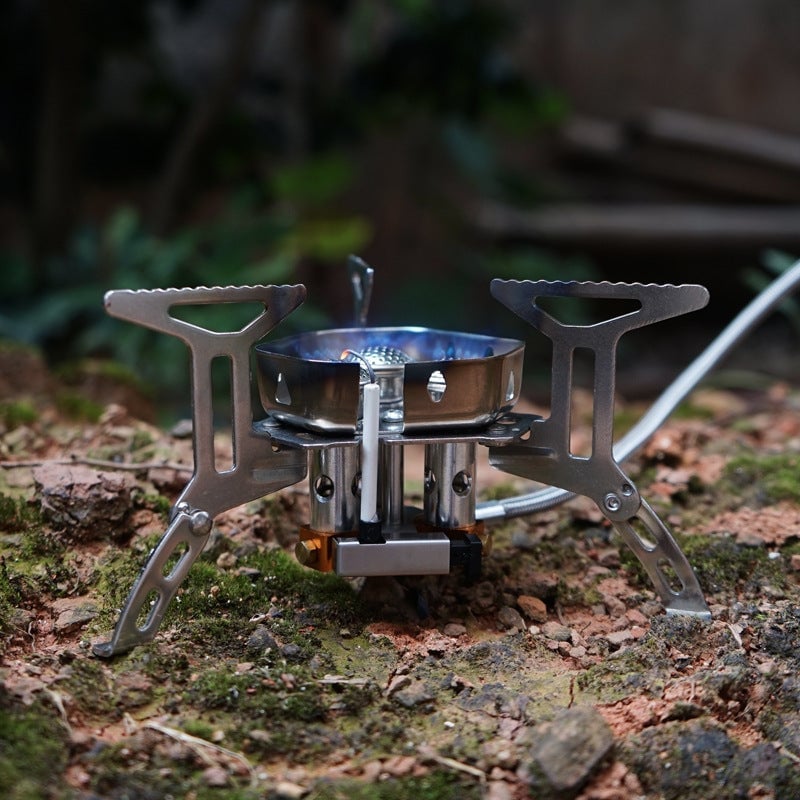 🔥Summer Promotion 49% OFF💥Camping Outdoor Windproof Gas Burner