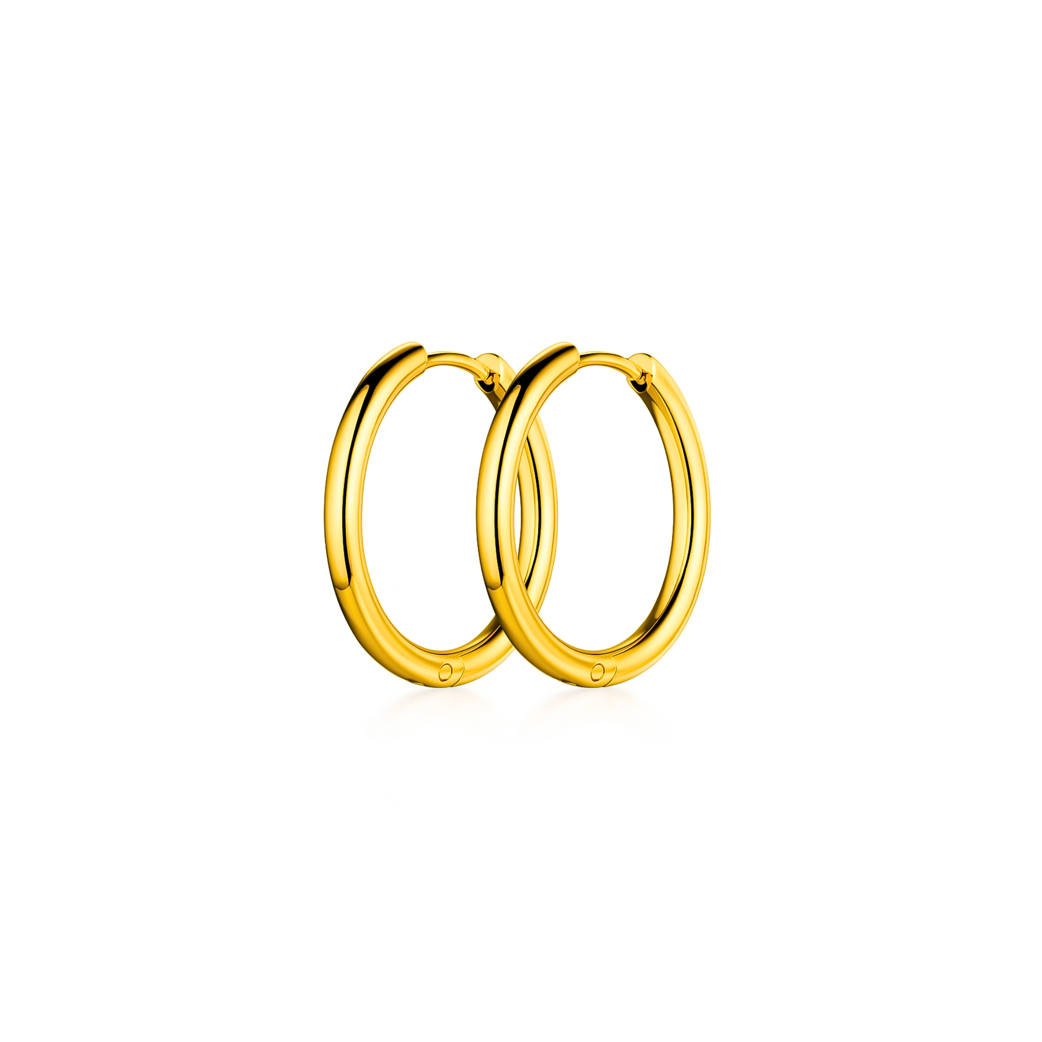 16mm Classic hoops - Gold