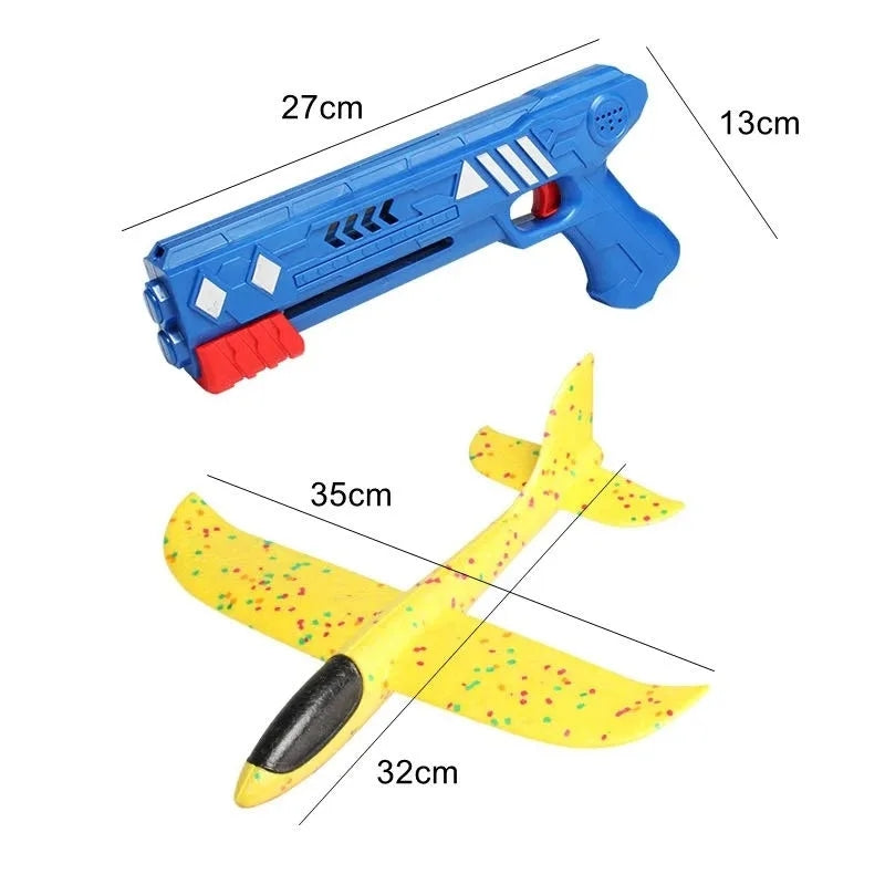 KIDS AIRCRAFT LAUNCHING TOY