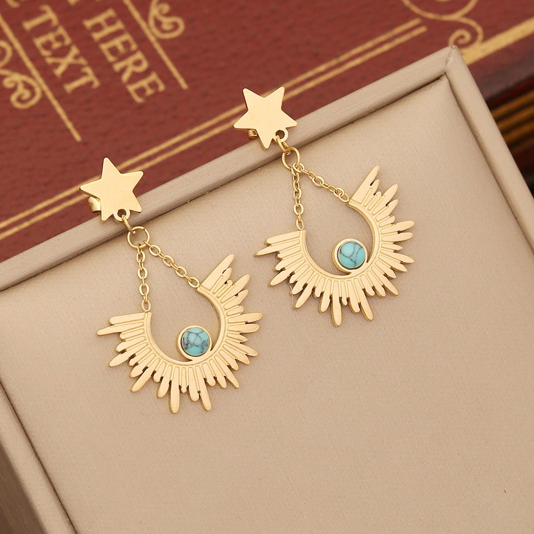 Expressive Star Stainless Steel Electroplating Necklaces