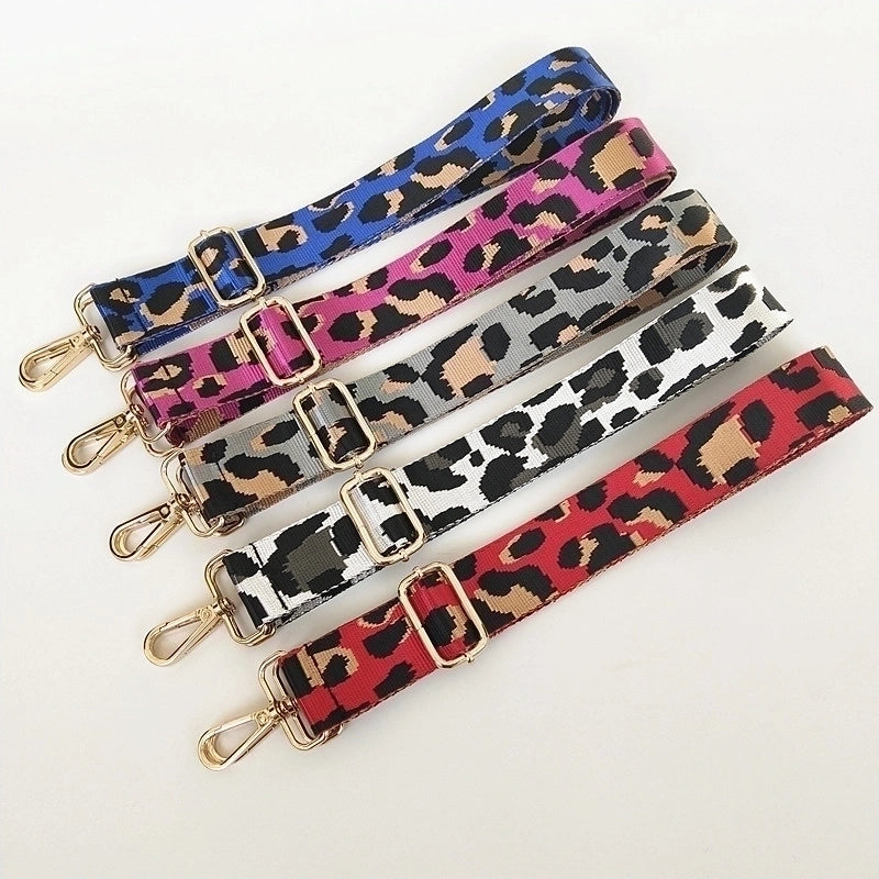 Nylon Color Block Bag Strap