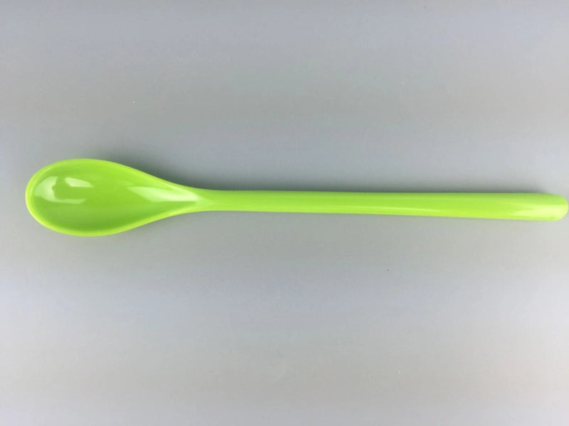 Colorful Plastic Long Handle Coffee Spoon Melamine Stirring Spoon Soup Spoon Spoon Stainless Steel Tableware