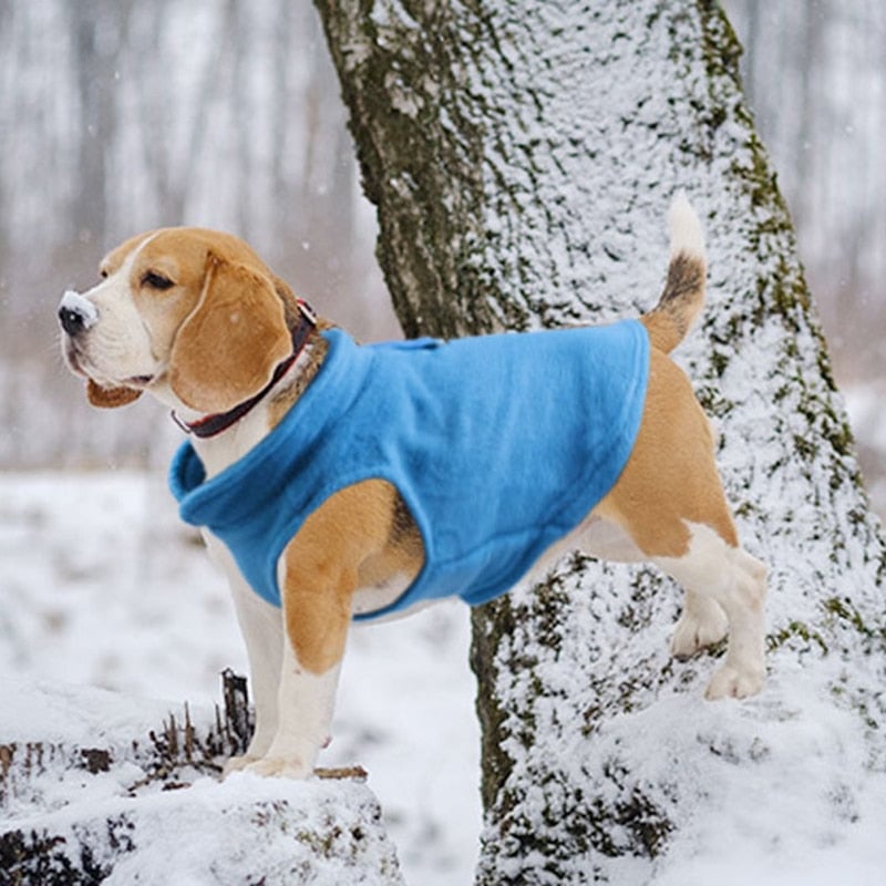 Winter Fleece Dog Cat Jacket Vest