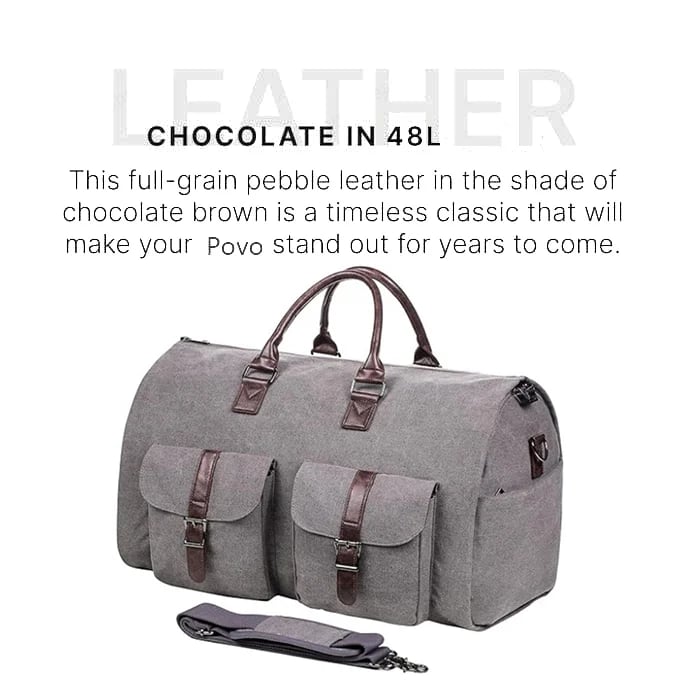 🧳 THE CONVERTIBLE DUFFLE GARMENT LUGGAGE