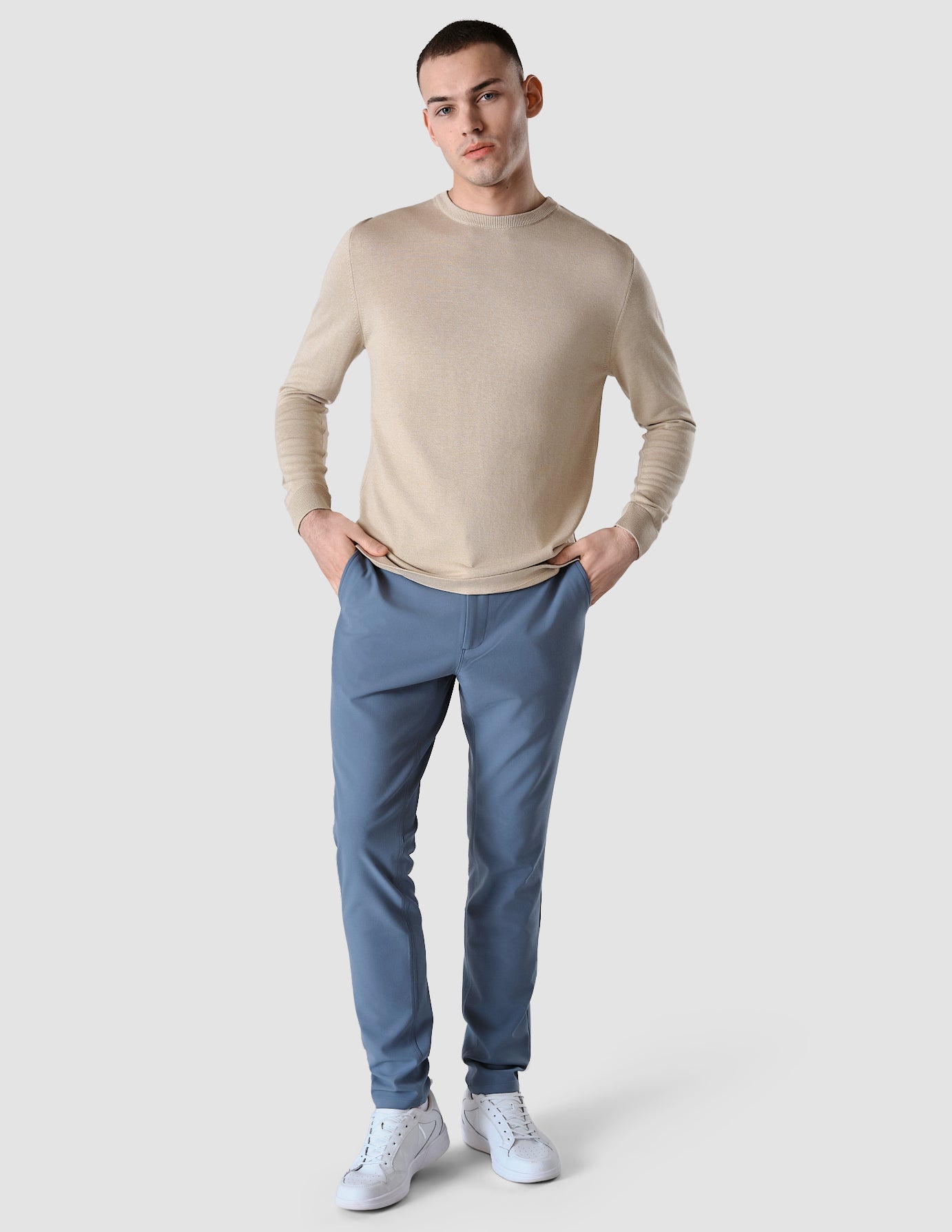 Pants Slim Blue Mirage