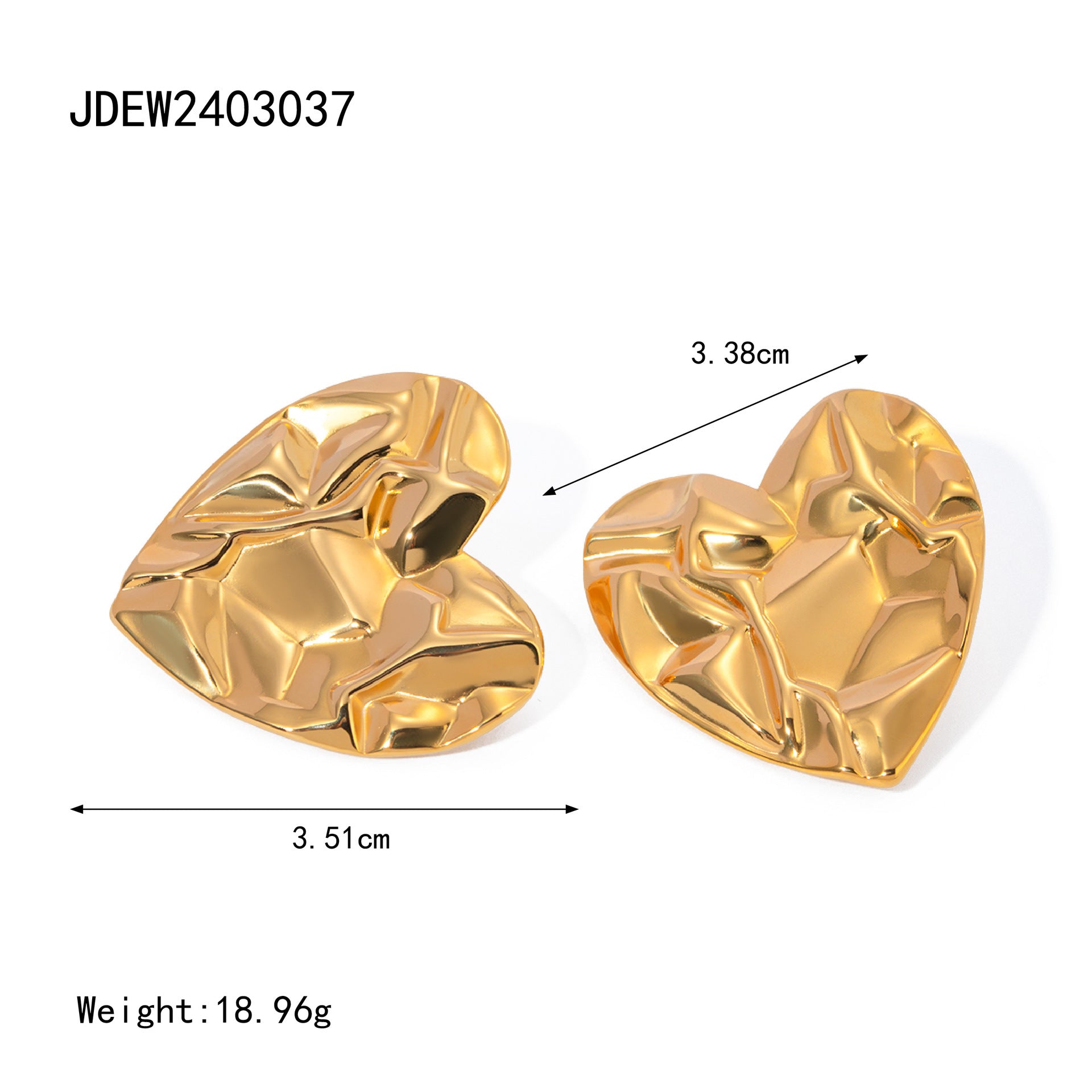 Jie Ding Stainless Steel Valentine'S Day Bow Earrings Zircon Heart Earrings Titanium Steel Earrings