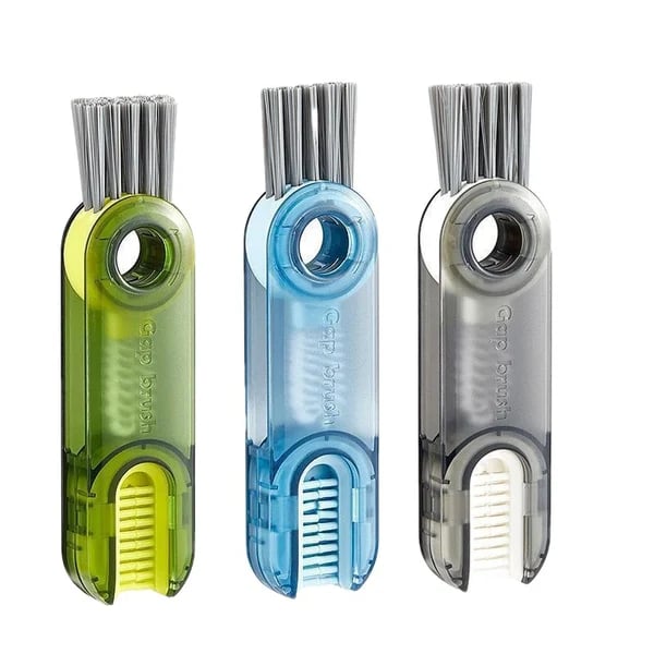 3-in-1 Bendable Cup Lid Brush