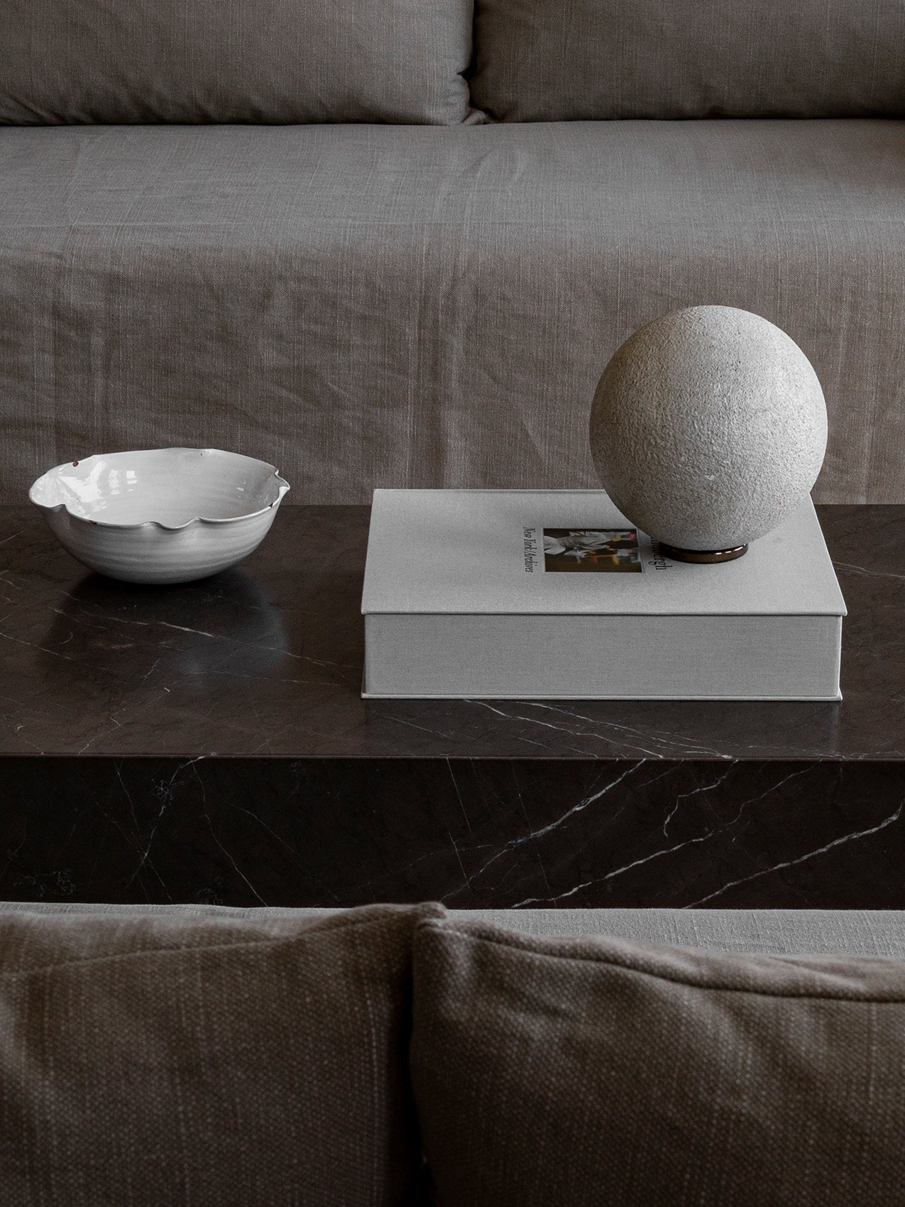Marble Plinth. Low