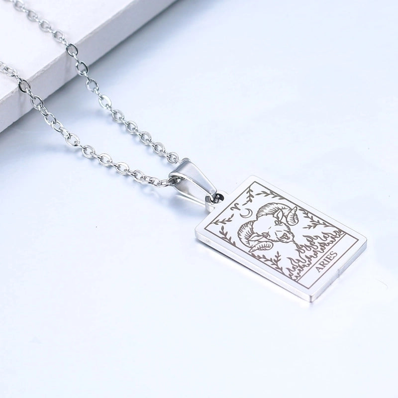 Minimalist Constellation Stainless Steel Plating Necklace