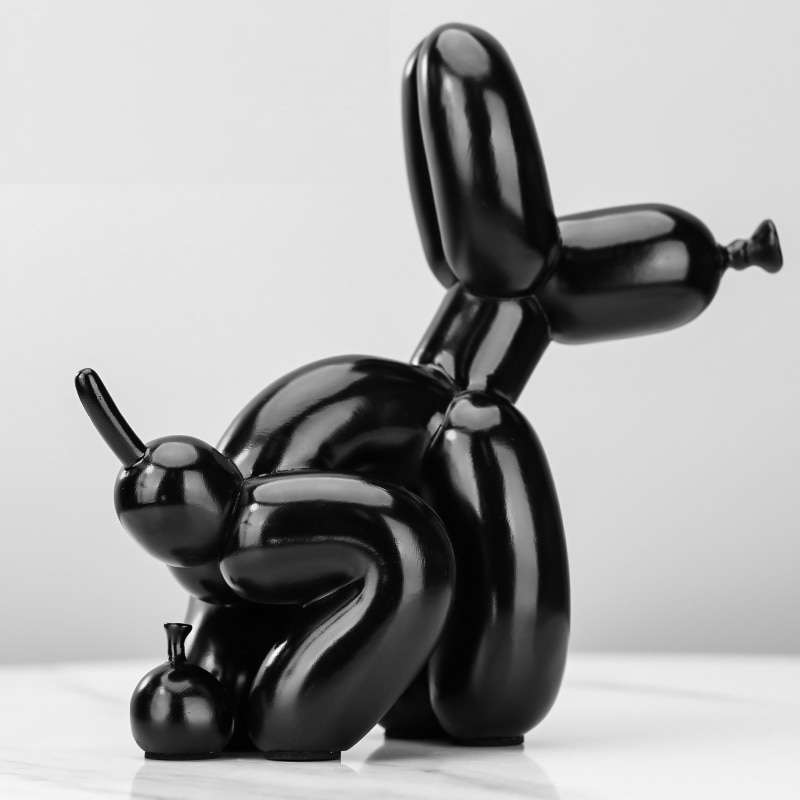 Balloon Dog Doing Business Sculpture