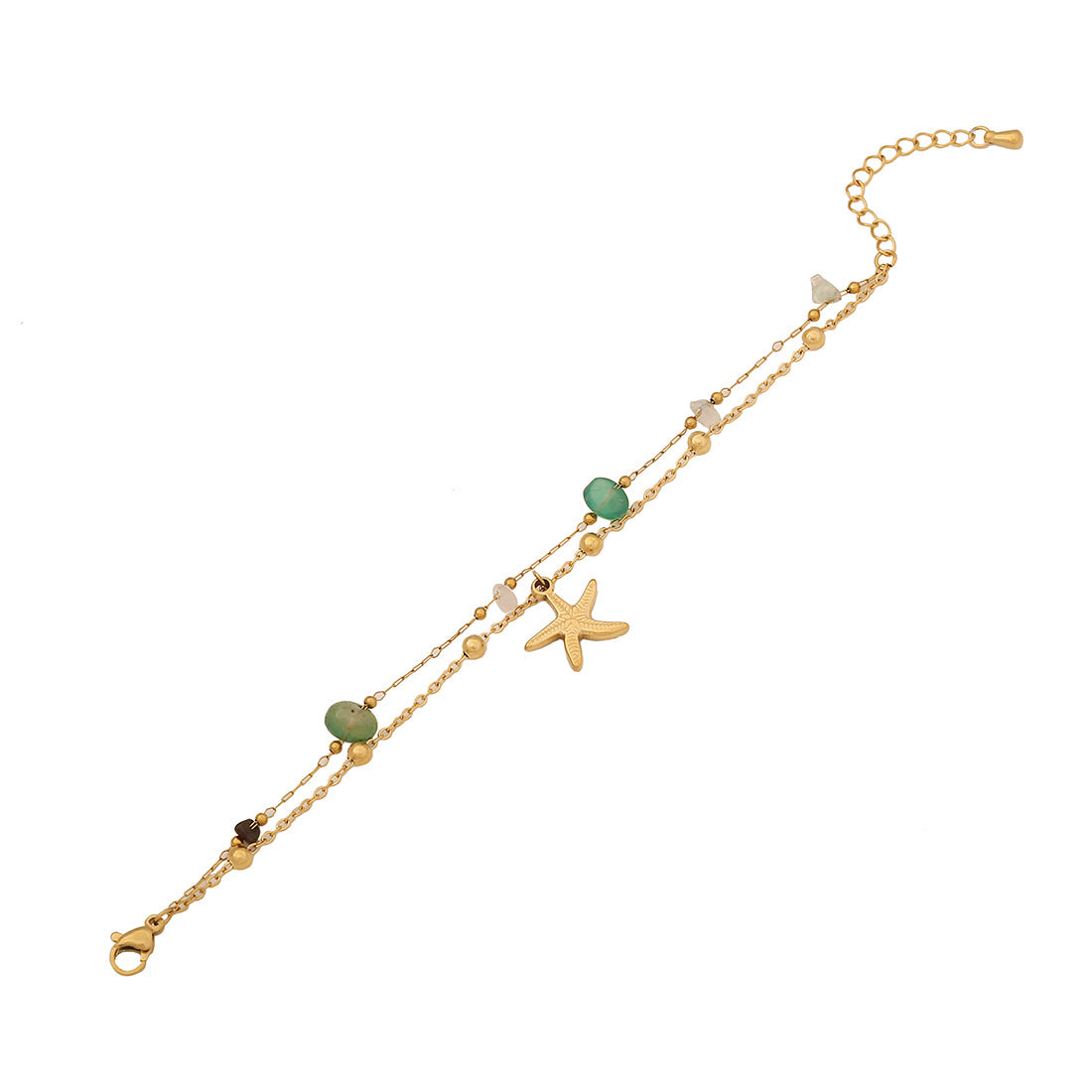Women Fashion Shell Stainless Steel Electroplating Bracelets