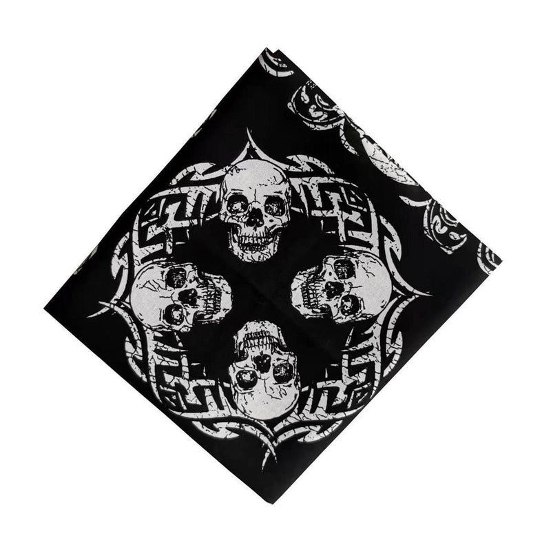 Unisex Street Skull Cotton Beanie Hat
