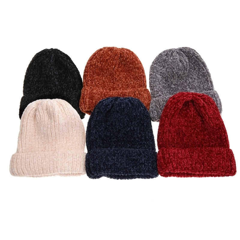 Women's Minimalist Classic Style Commute Solid Color Flat Eaves Wool Cap