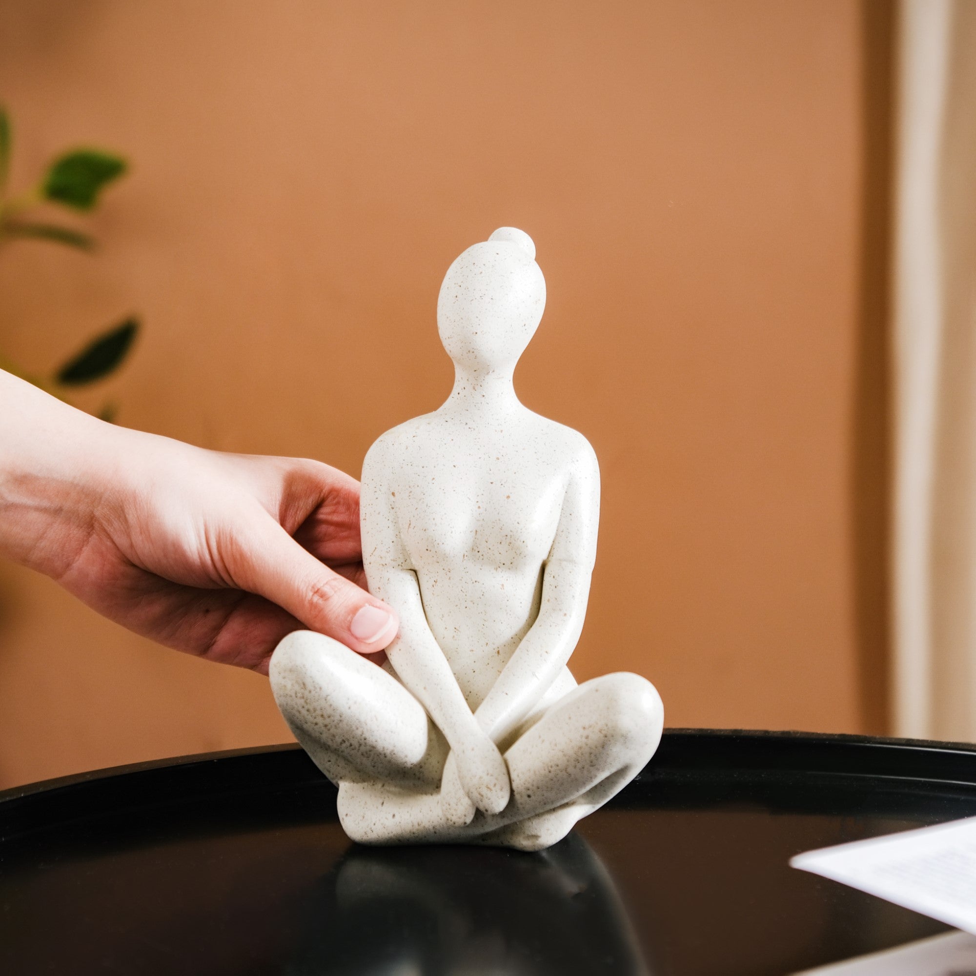 Yoga Woman Statues Set Of 3