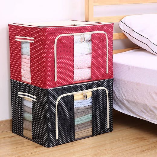 Foldable Storage Bag Large Capacity Organizer.(random colour)