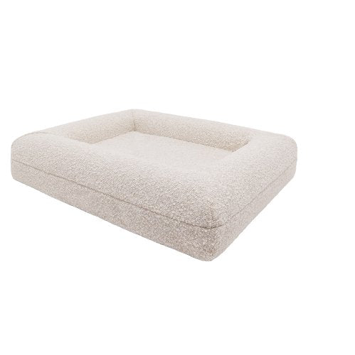 Memory Foam Dog Bed in Bouclé