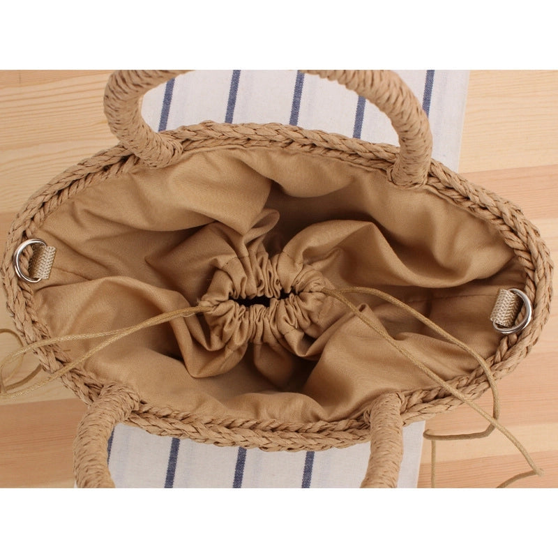 Women's Small Spring&summer Straw Vacation Straw Bag