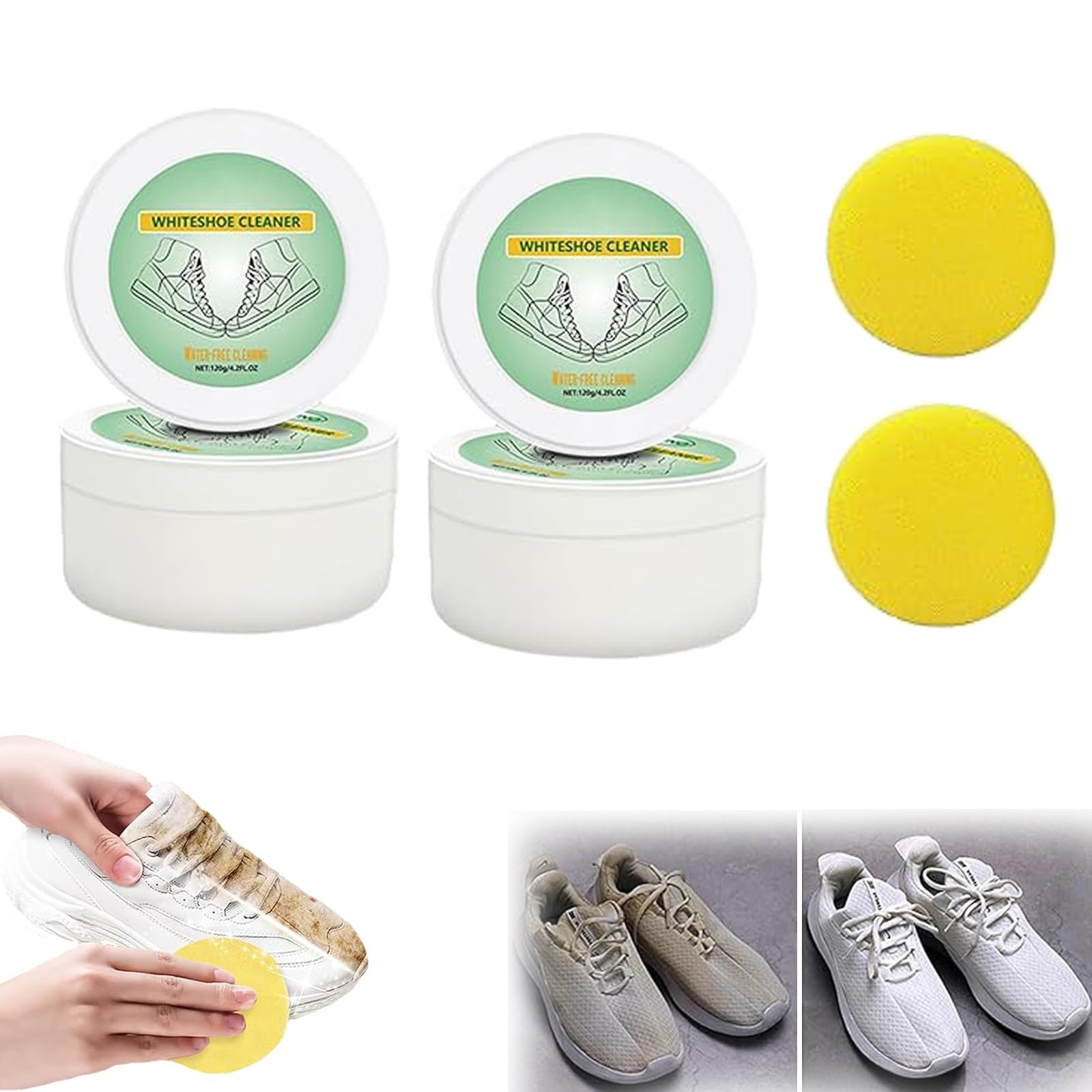 120g Rozino White Shoe Cleaner