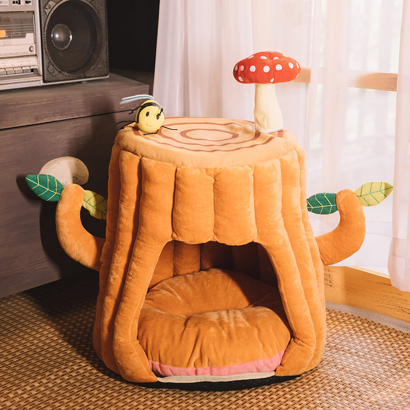 Halloween Tree-Shaped Cat Bed