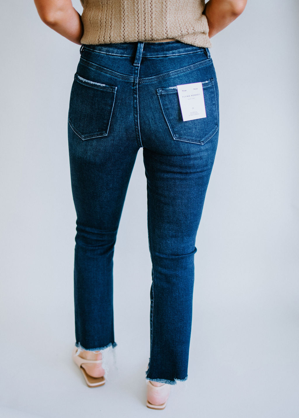 Azure Flying Monkey Kick Flare Jean