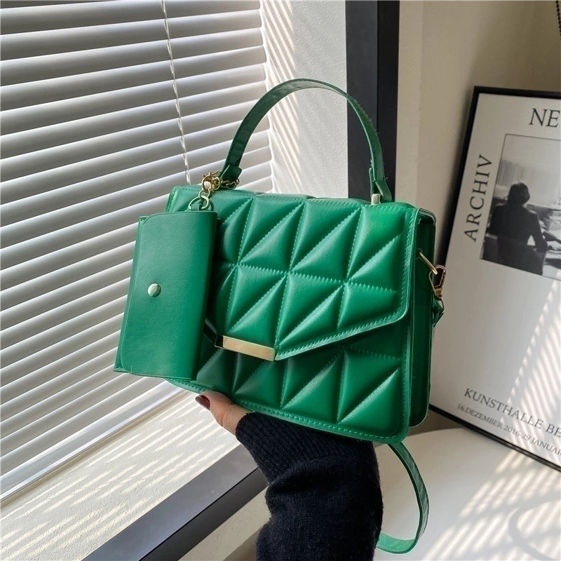 Women's Medium Pu Leather Fashion Bag Sets