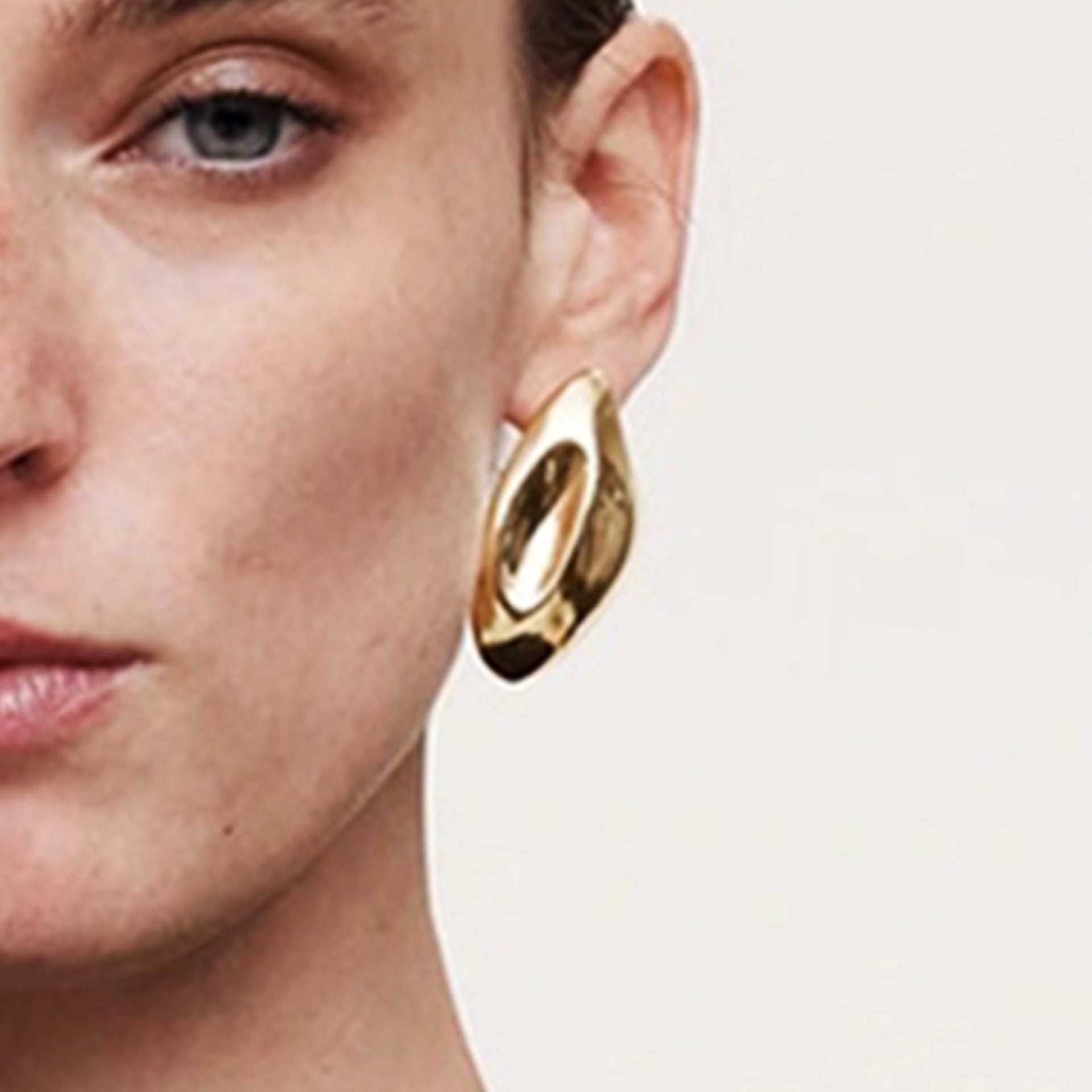 Geometric Titanium Steel Earrings Earrings Stainless Steel Earrings