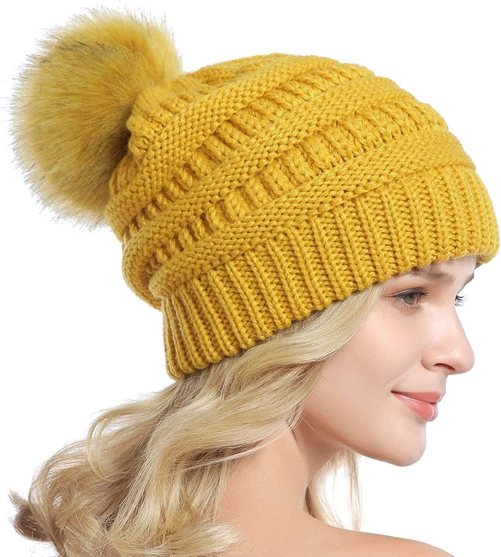 Women's Vintage Style Solid Color Eaveless Wool Cap