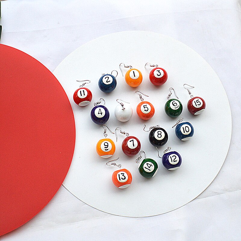 Billiards Earring