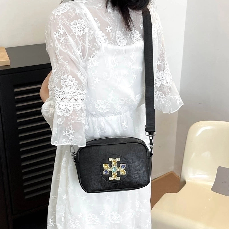 Women's All Seasons Pu Leather Basic Sports Shoulder Bag