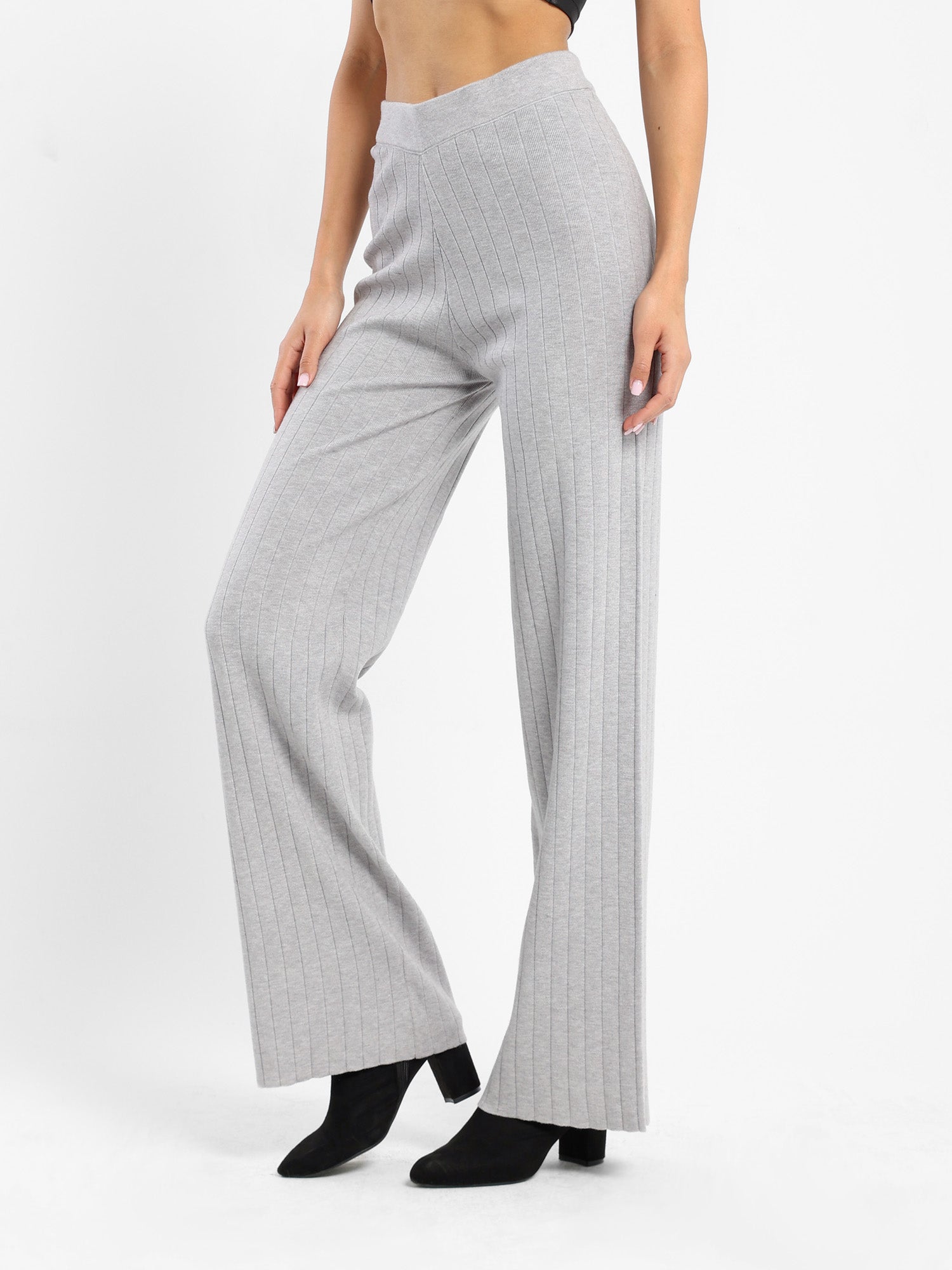 Ribbed Design Pants
